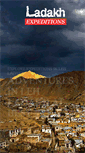 Mobile Screenshot of ladakhexpeditions.com